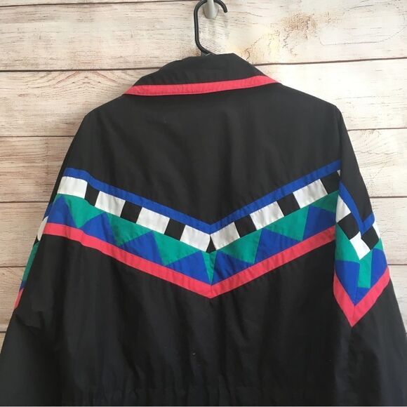 VINTAGE LONDON FOG RETRO DESIGN HIP-LENGTH WINDBREAKER - Picture 6 of 9